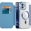 Techsuit - Smartmag Book Case - Iphone 12 - Light Blue