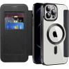 Techsuit - Smartmag Book Case - Iphone 12 Pro - Black
