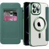 Techsuit - Smartmag Book Case - Iphone 12 Pro - Green