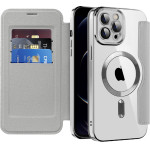 Techsuit - Smartmag Book Case - Iphone 12 Pro Max - Gray