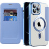 Techsuit - Smartmag Book Case - Iphone 12 Pro Max - Light Blue
