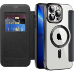 Techsuit - Smartmag Book Case - Iphone 13 Pro Max - Black