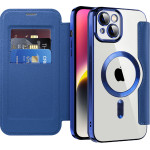 Techsuit - Smartmag Book Case - Iphone 14 Plus - Blue