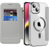 Techsuit - Smartmag Book Case - Iphone 14 Plus - Gray