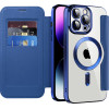 Techsuit - Smartmag Book Case - Iphone 14 Pro Max - Blue