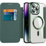 Techsuit - Smartmag Book Case - Iphone 14 Pro Max - Green