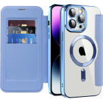 Techsuit - Smartmag Book Case - Iphone 14 Pro Max - Light Blue