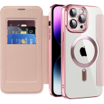 Techsuit - Smartmag Book Case - Iphone 14 Pro Max - Pink