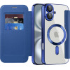 Techsuit - Smartmag Book Case - Iphone 16 Plus - Blue