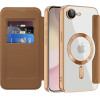 Techsuit - Smartmag Book Case - Iphone 16e - Brown
