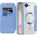 Techsuit - Smartmag Book Case - Iphone 16e - Light Blue