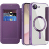 Techsuit - Smartmag Book Case - Iphone 16e - Purple
