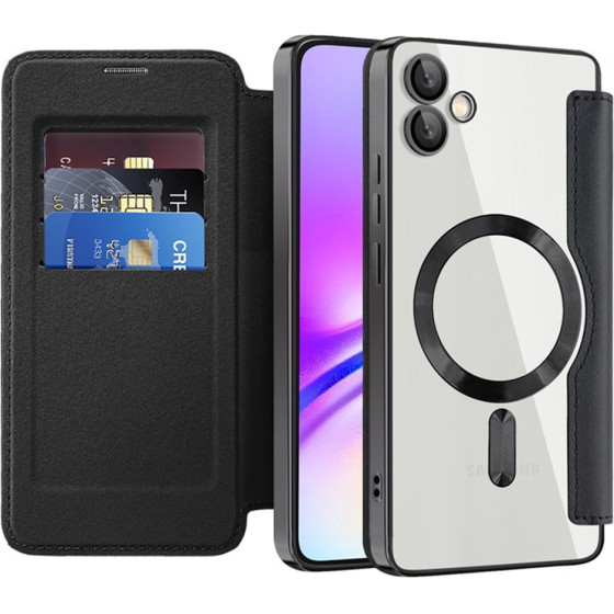 Techsuit - Smartmag Book Case - Samsung Galaxy A05 - Black