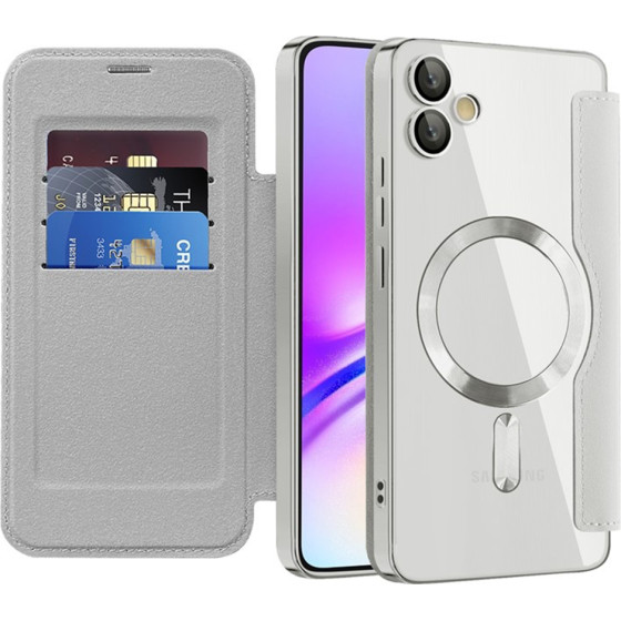 Techsuit - Smartmag Book Case - Samsung Galaxy A05 - Gray