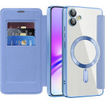 Techsuit - Smartmag Book Case - Samsung Galaxy A05 - Light Blue