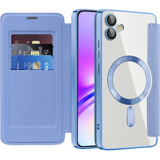 Techsuit - Smartmag Book Case - Samsung Galaxy A05 - Light Blue