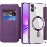Techsuit - Smartmag Book Case - Samsung Galaxy A05 - Purple