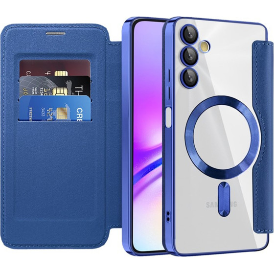 Techsuit - Smartmag Book Case - Samsung Galaxy A05s - Blue
