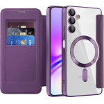 Techsuit - Smartmag Book Case - Samsung Galaxy A05s - Purple