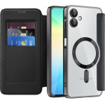 Techsuit - Smartmag Book Case - Samsung Galaxy A06 - Black