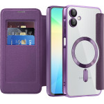 Techsuit - Smartmag Book Case - Samsung Galaxy A06 - Purple
