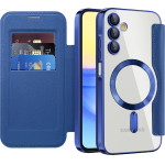 Techsuit - Smartmag Book Case - Samsung Galaxy A15 4G / A15 5G - Blue