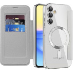 Techsuit - Smartmag Book Case - Samsung Galaxy A15 4G / A15 5G - Gray