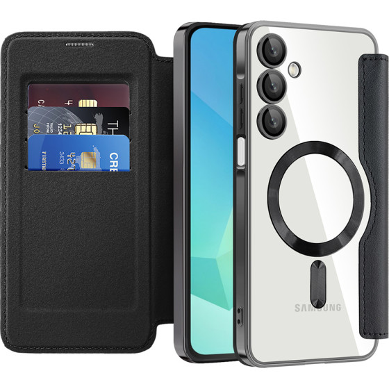 Techsuit - Smartmag Book Case - Samsung Galaxy A16 4G / A16 5G - Black