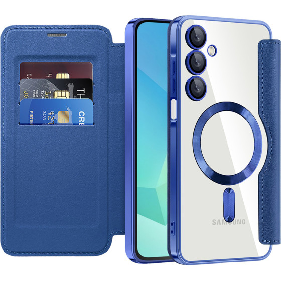 Techsuit - Smartmag Book Case - Samsung Galaxy A16 4G / A16 5G - Blue