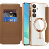 Techsuit - Smartmag Book Case - Samsung Galaxy A16 4G / A16 5G - Brown