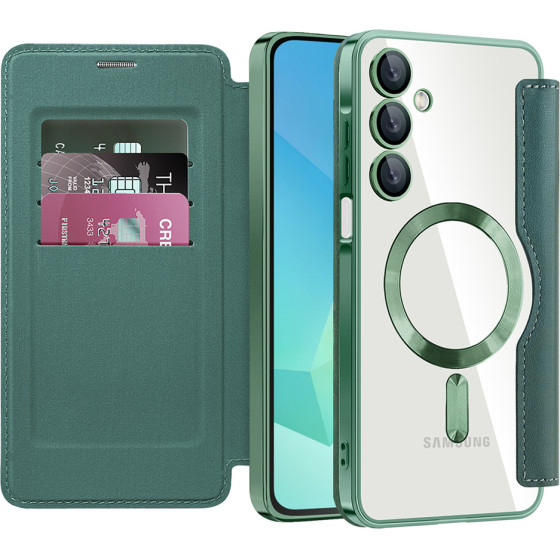 Techsuit - Smartmag Book Case - Samsung Galaxy A16 4G / A16 5G - Green