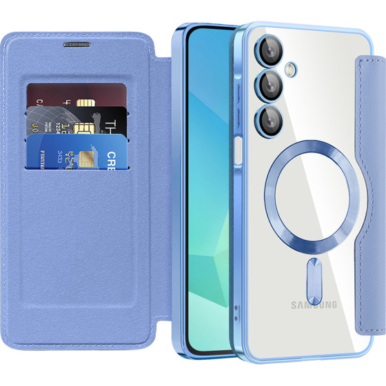 Techsuit - Smartmag Book Case - Samsung Galaxy A16 4G / A16 5G - Light Blue