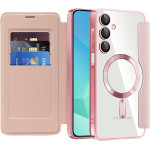 Techsuit - Smartmag Book Case - Samsung Galaxy A16 4G / A16 5G - Pink