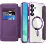 Techsuit - Smartmag Book Case - Samsung Galaxy A16 4G / A16 5G - Purple