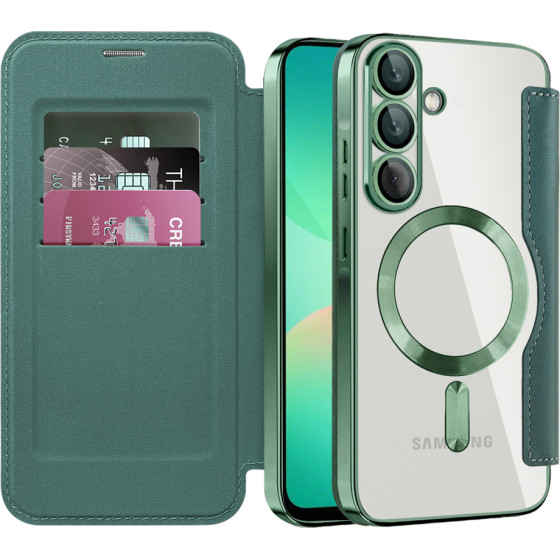 Techsuit - Smartmag Book Case - Samsung Galaxy A26 5G - Green