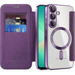 Techsuit - Smartmag Book Case - Samsung Galaxy A26 5G - Purple