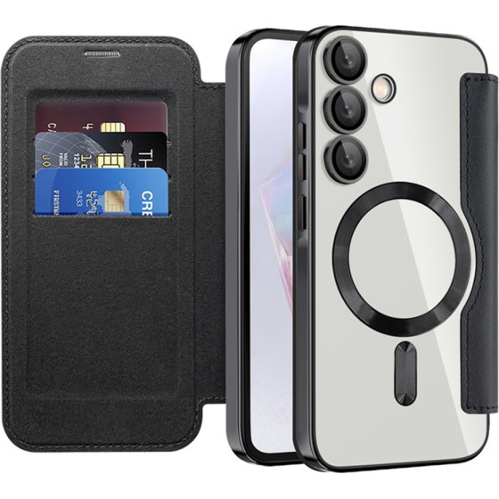 Techsuit - Smartmag Book Case - Samsung Galaxy A35 5G - Black
