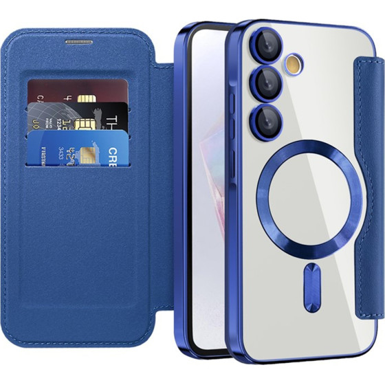 Techsuit - Smartmag Book Case - Samsung Galaxy A35 5G - Blue