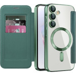 Techsuit - Smartmag Book Case - Samsung Galaxy A35 5G - Green
