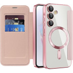 Techsuit - Smartmag Book Case - Samsung Galaxy A35 5G - Pink