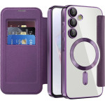 Techsuit - Smartmag Book Case - Samsung Galaxy A35 5G - Purple