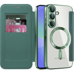 Techsuit - Smartmag Book Case - Samsung Galaxy A36 5G - Green