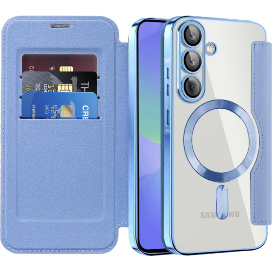 Techsuit - Smartmag Book Case - Samsung Galaxy A36 5G - Light Blue