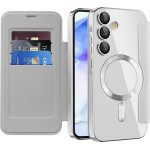 Techsuit - Smartmag Book Case - Samsung Galaxy A55 5G - Gray