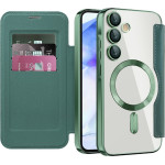 Techsuit - Smartmag Book Case - Samsung Galaxy A55 5G - Green