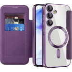 Techsuit - Smartmag Book Case - Samsung Galaxy A55 5G - Purple