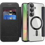 Techsuit - Smartmag Book Case - Samsung Galaxy A56 5G - Black