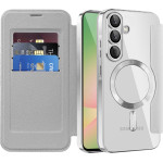 Techsuit - Smartmag Book Case - Samsung Galaxy A56 5G - Gray