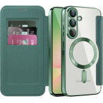 Techsuit - Smartmag Book Case - Samsung Galaxy A56 5G - Green