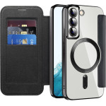 Techsuit - Smartmag Book Case - Samsung Galaxy S22 5G - Black